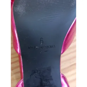 RAID Martini Metallic Pink Bow Pointed Toe Slingback Heels Shoes Size 8 US thumbnail 10