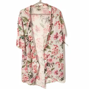 Show Me Your Mumu‎ One Size Brie Pink Floral Polyester Robe thumbnail 3