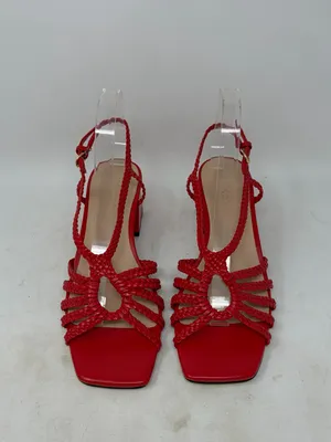J. Crew Leather Layne Braided Sandals Size 8.5 thumbnail 3