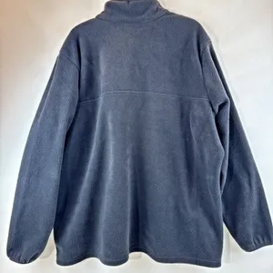 Columbia Women's Fleece Pullover Sweater Size 2X Solid Black Soft Comfy & Warm thumbnail 7
