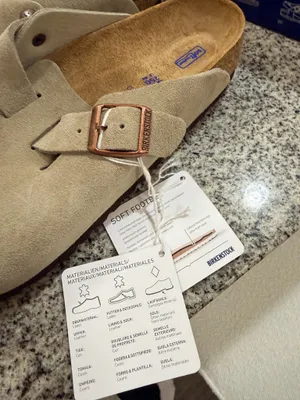 Boston Birkenstock Suede Leather thumbnail 5