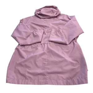 Champion C9 Womens Mauve Pink Hooded Windbreaker Jacket Mesh Hem Size‎ M R1701 thumbnail 8