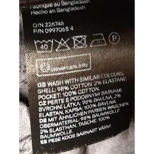 Womens H&M Cargo Jogger Pants Black XS thumbnail 7