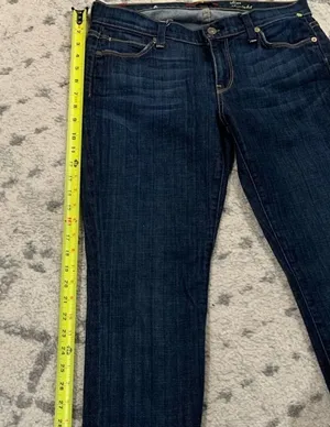 7 for all mankind zippers straight leg jeans. Size 28. In great condition. thumbnail 1