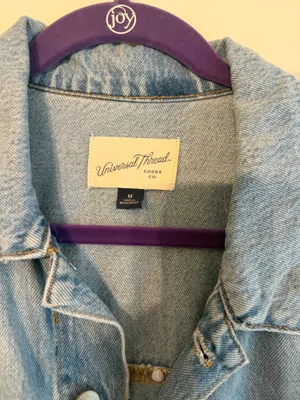 Universal Threads Studded Denim Jacket thumbnail 5