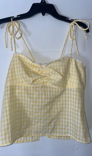 Yellow Crop Top thumbnail 2