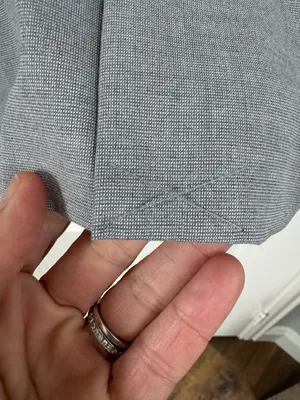ZARA BASIC COLLECTION Grey One-Button Structured Blazer Size 4 thumbnail 5