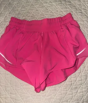 Pink Lululemon Hotty Hot Shorts 2.5" thumbnail 1