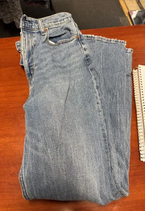 Abercrombie and fitch ankle straight jeans 8 extra long // 091850 thumbnail 1