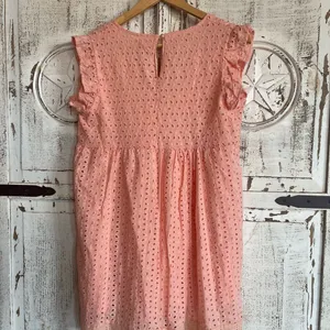 Peach Spring Dress Pink Size M thumbnail 5