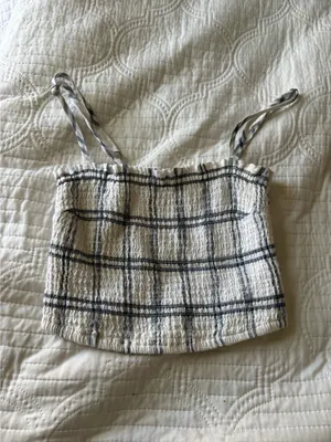 Abercrombie Plaid Crop Top thumbnail 3