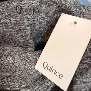 Quince Ultra-Soft High-Rise Pocket Legging Heather Grey DKBIZ01 Small NWT thumbnail 8