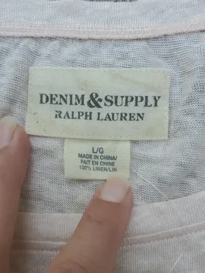 Denim & Supply Ralph Lauren Sundance Women’s Light Pink Scoop Neck Top thumbnail 2