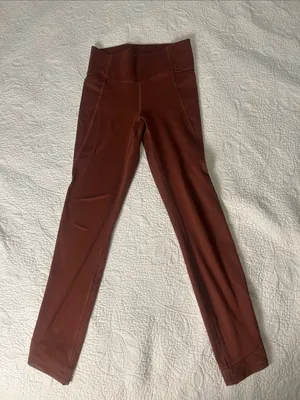 all in motion High-Rise Rust Leggings thumbnail 1