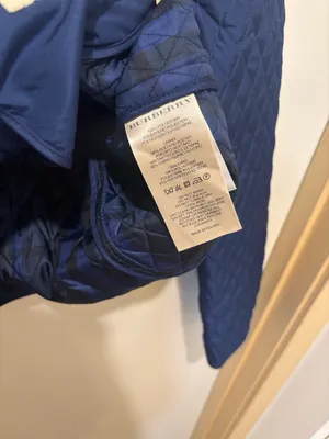 Blue Burberry coat  thumbnail 6