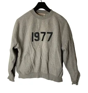 Essentials Fear of God 1977 pullover sweatshirt crew neck size XXS thumbnail 1