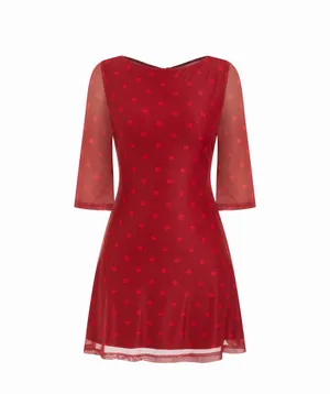 Cider Dress Mini Full Sleeve Backless thumbnail 2