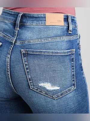 BKE Parker Super Flare High Rise Jean 27x 31 1/2 thumbnail 4