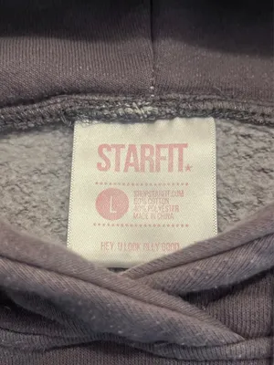 Starfit Hoodie Gray Size L thumbnail 4