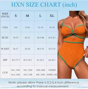 Bright Aqua Women's One Piece Swimsuit Sexy Cutout Monokini High Cut Size Medium thumbnail 6