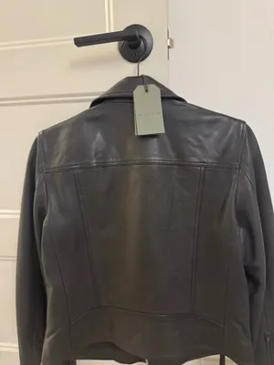 AllSaints Jacket Leather thumbnail 3