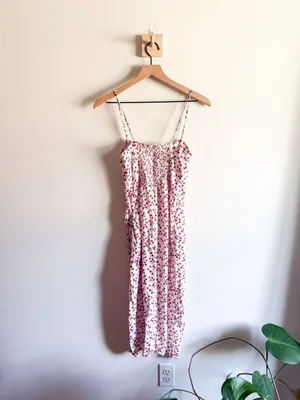 Reformation Aero Midi Dress Size 8 thumbnail 4