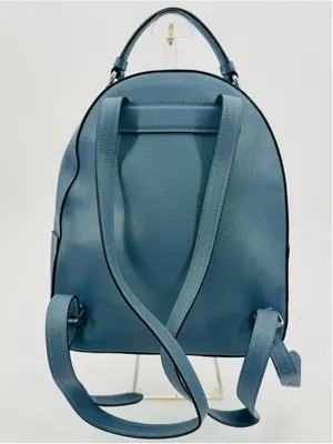 Coach CB872 Jordyn Backpack Crossgrain Leather Varsity Stripe Indigo thumbnail 3