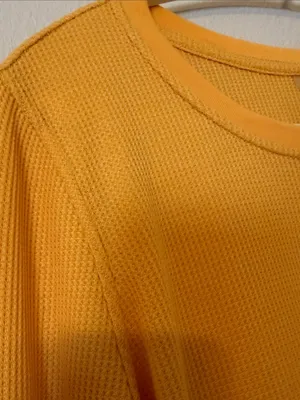 Outdoor Voices Fast Track Waffle Knit‎ Long Sleeve Activewear Top Size Medium thumbnail 3