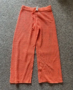 aerie crochet beach cover up pants thumbnail 1