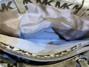 Michael Kors Jet Set Canvas Signature Tote Bag thumbnail 10