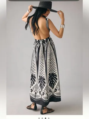 FARM Rio Macaw Elegance Open Back Maxi Dress thumbnail 2