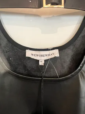 Vegan Leather Buckle Front Tunic thumbnail 5