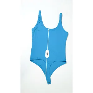 Abercrombie & Fitch Matte Seamless Square Neck Tank Top Bodysuit SMALL Colorfuul thumbnail 6