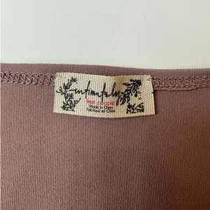 Free People Bodysuit Top Small Mauve Pink Luxury Capsule Parisian Coquette thumbnail 4