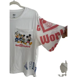 Disney Parks 50th Vault Collection Mickey Friends Oversized Pocket Tee L thumbnail 3