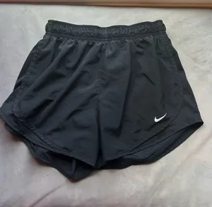 Nike Black Women's Running Shorts with Elastic Waist thumbnail 1