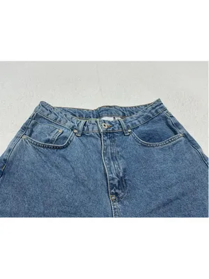 Womans Excellent Ragged Jean Blue Jeans Waist 30 Inch thumbnail 3