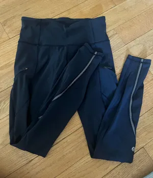 Navy Lululemon Leggings thumbnail 1