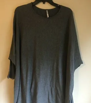 Tree Belle grey loose fitted top L Gray Size L thumbnail 1