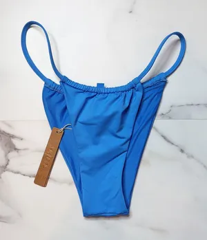 NWT Skims Signature Swim String Bikini Bottom thumbnail 1