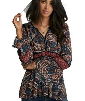 Paisley Boho Style Top thumbnail 1