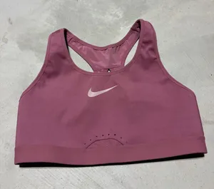 Nike Women's Pink Sports Bra small a-c thumbnail 1