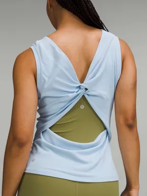 Lululemon Nulu Back-twist yoga tank top Pilates gym activewear training sports 4 thumbnail 2