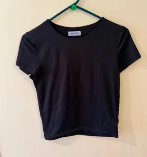 Black Short Sleeve Crewneck Tee thumbnail 1