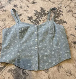 Levis Adore Bustier Crop Top  thumbnail 1