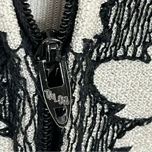 Vintage 70’s Leslie Fay Black and White Floral Maxi Dress S thumbnail 9