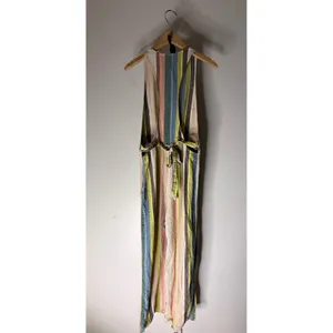 Free People My Kind of Woman Garden Multicolor Striped Jumpsuit Women's Size 2 thumbnail 3