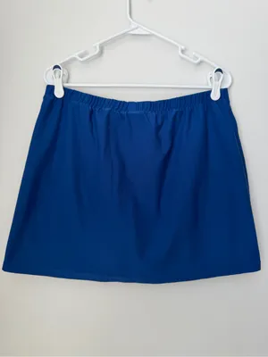 Nike Dri-FIT Royal‎ Blue Athletic Skort Tennis Golf Skirt Womens Large thumbnail 4