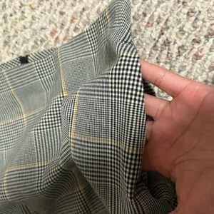 Wilfred by Aritzia Renee Plaid Pocket Mini Skirt in Cairo Gold- Size 2 thumbnail 3