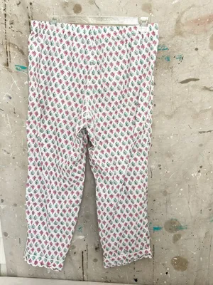 J Crew Cotton Pajama Set with Cropped Pant thumbnail 7